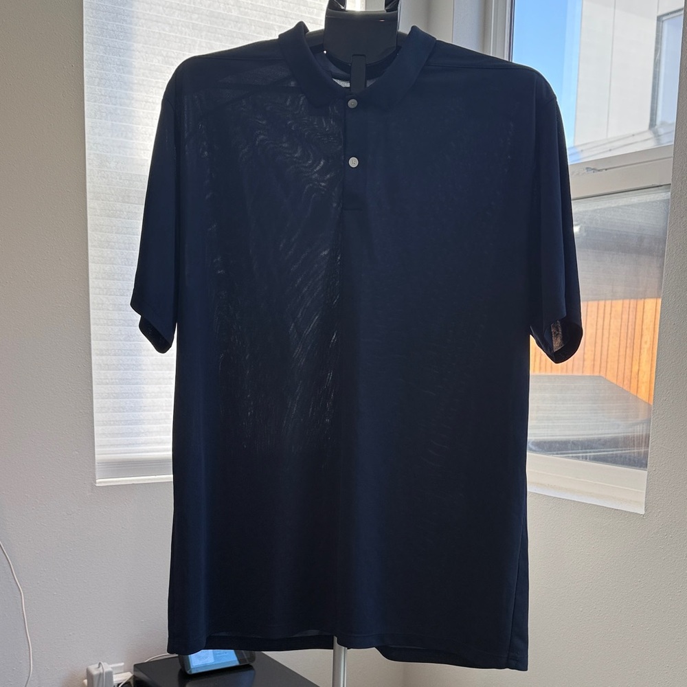 Nike Dry Fit Navy Blue Golf Polo Shirt